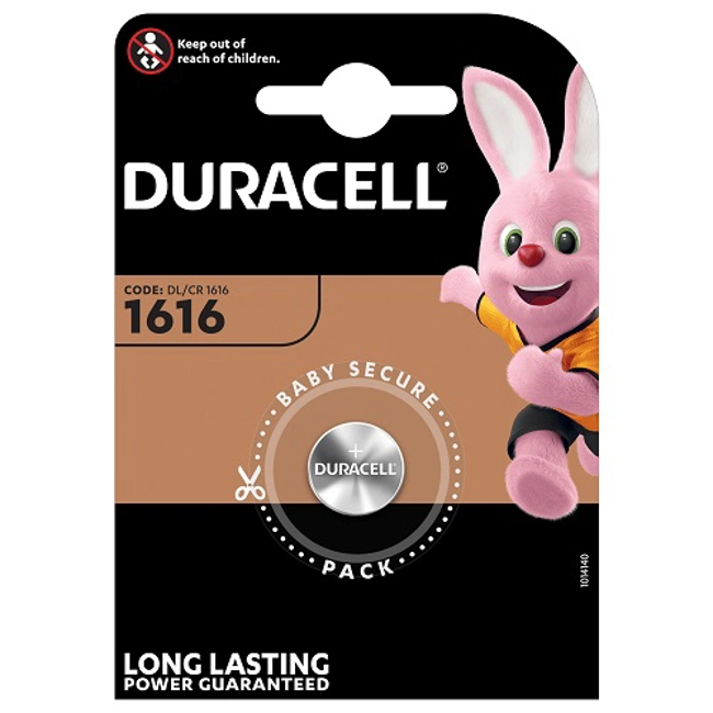 Vendita online Batterie Duracell 1616 a bottone - 3 V